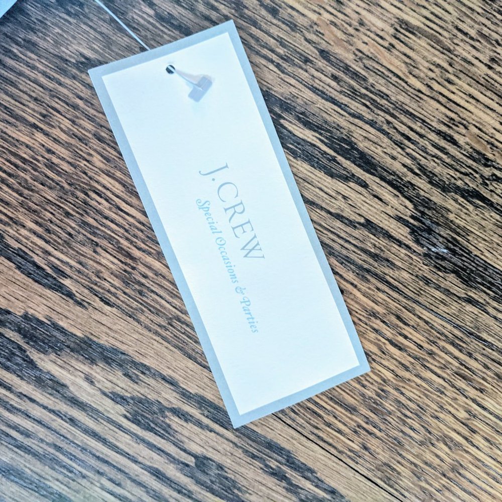 J. Crew NWT Baby Blue Strapless Occasion Dress 2 - Picture 3 of 5